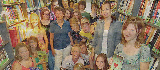 5000 Medien stets an Bord - Schulprojekt zur Leseförderung im Bücherbus - Stadtanzeiger Soest (18.07.2010)
